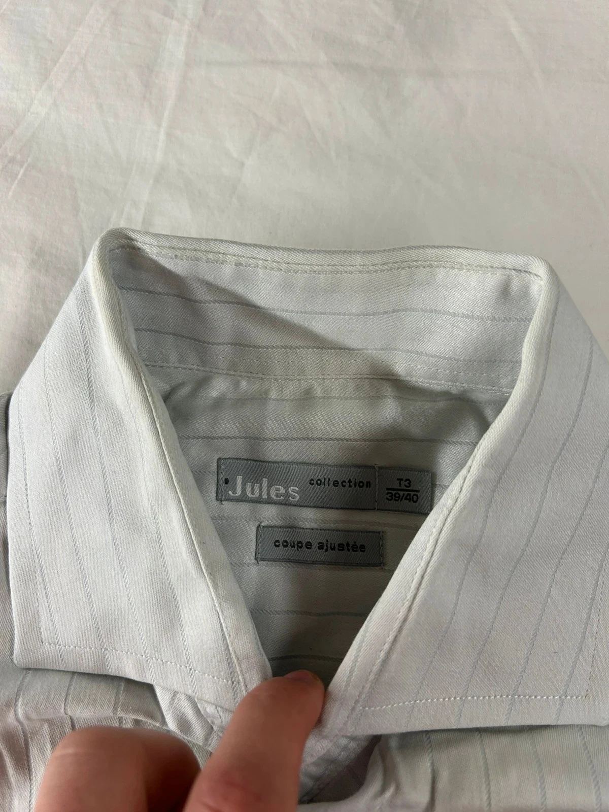 Camisa listrada vintage Jules – photo 8